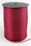 Ленточка из органзы Dark red, 6мм, цвет темно-красный, 5 м