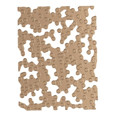 Пластина для фольгирования от Spellbinders - Scattered Dot Pattern