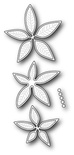 Ножи от  Memory Box  -  DIES- Poinsettia Bloom Trio