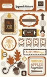 Наклейки от Echo Park-Reflections Fall Layered Stickers