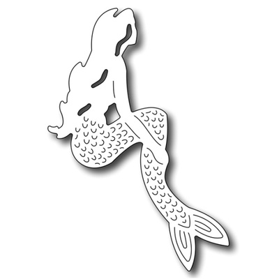 Лезвие Frantic Stamper - Precision Die - Mermaid - Русалка