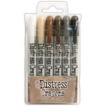 Tim Holtz Distress Crayon Set #3, 6 шт.