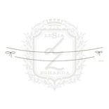 Акриловый штамп Lesia Zgharda Шнурочки с бантиками N039, размер упаковки 5х15 см
