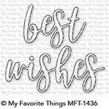 Лезвие нож My Favorite Things - Best Wishes Die-namics
