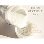 Краска 13arts - Ayeeda Paint - White & Silver Glitter