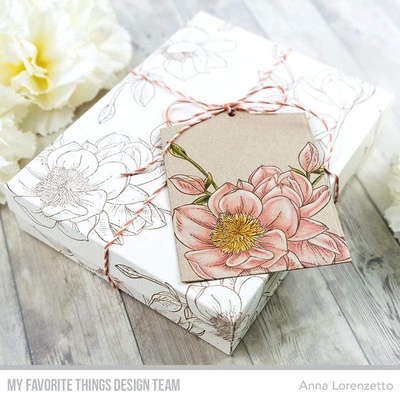 Резиновый штамп My Favorite Things - BG Magnolia Blossoms, 2 шт.