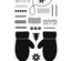 Акриловый штамп My Favorite Things - LJD Cozy Mittens, 19 штук (LJD43)