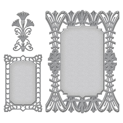 Нож для вырубки от Spellbinders - Art Deco - Astoria Decorative Accent