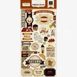 Наклейки от Echo Park-Reflections Fall Chipboard