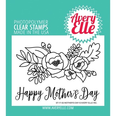 Акриловый штамп Avery Elle - Mother's Day Clear Stamps