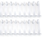 Пружинки для біндера від We R Memory Keepers - Cinch Wires - White, діаметром 1.25" ( 3,2см) 2 шт.