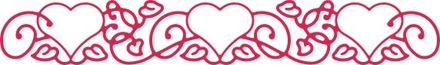 Лезвие Hearts D'Vine от Cheery Lynn Designs