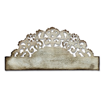 Лезвие от Sizzix - Кружевная  салфетка -  Distressed Doily