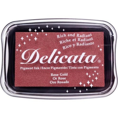 Чернила Tsukineko Delicata Ink Pad - Rose Gold