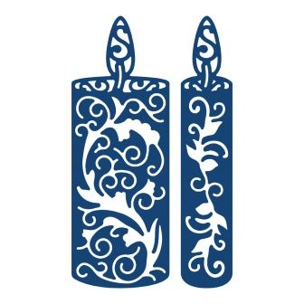 Нож от Tattered Lace Dies - Candle - Свечи