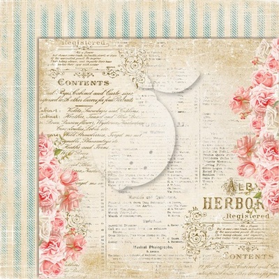 Набір паперу для скрапбукінгу Lemoncraft -  Sense and sensibility, 30.5х30.5 см, двостороння