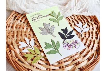 NEW Нож для вырубки "Пионовая веточка", от AgiArt