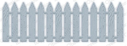 Нож для вырубки от Impression Obsession - Picket Fence