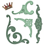 Ножи от Spellbinders - Gold Corbels And Accents