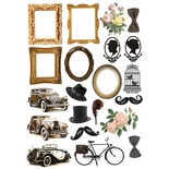 Оверлей - Фабрика Декора - Shabby-memory-1, размер 20 х 30см