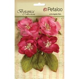 Набор объемных цветов Petaloo - Botanica Blooms x4 - Fuchsia