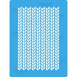 Трафарет - Фабрика Декора - Вязаное полотно, 15смХ20см