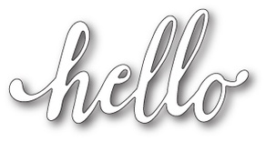 Нож для вырубки от Poppystamps - Big Luxe Hello