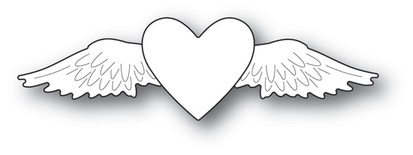 Ножи для вырубки от Memory Box - Winged Heart