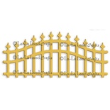 Лезвие La-La Land Crafts - Wrought Iron Fence