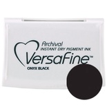 Пигментные быстросохнущие чернила Tsukineko - VersaFine Pads Onyx Black