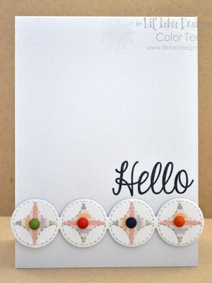 Нож для вырубки от Lil' Inker Designs - Connected Circles Die
