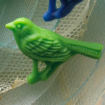 Украшение Webster's Pages - Whimsey Country Birds- Green, 1 шт.