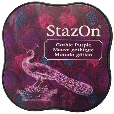 Чернила Tsukineko StazOn Midi Ink Pad - Gothic Purple