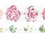 Штампы + Ножи для вырубки от Altenew - Build-A-Flower: Build-A-Flower: Camellia, 7 штампов+ 2 ножа