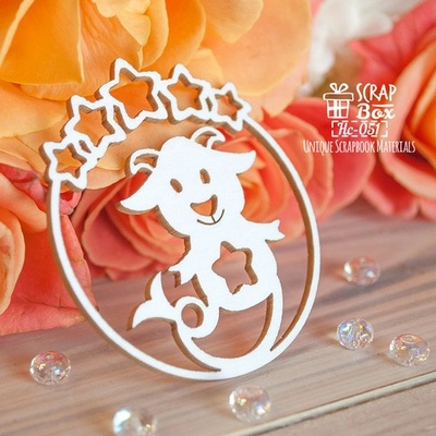 Чипборд ScrapBox - Зодиак Козерог Hc-051