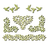 Нож для вырубки от Spellbinders - Draping Vines Elements