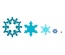 Лезвия от Sizzix - Framelits Die Set  - Snowflakes, 3 шт