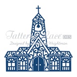 Нож для вырубки от Tattered Lace - Tattered Lace Dies - Decadent Church - Церковь