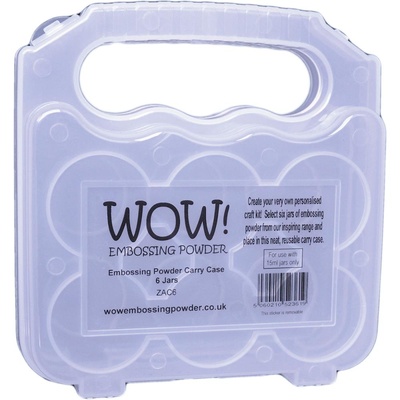 Лоток для хранения пудры Wow Embossing Powder, 6 отсеков