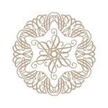 Пластины для фольгирования от Spellbinders - Elegant Circle