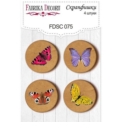 Набор скрапфишек Фабрика Декору из 4 шт FDSC 075