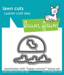 Ножи от Lawn Fawn - Happy Summer, 3 шт