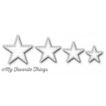 Лезвие My Favorite Things - Die-namics Inside & Out Stitched Stars, 4 шт.