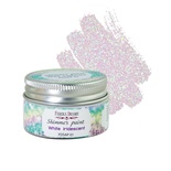 Краска с глиттером Shimmer paint, цвет Радужный белый, ТМ Фабрика Декора, 30 мл