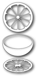 Нож для вырубки от Memory Box -  DIES - Large Citrus Round