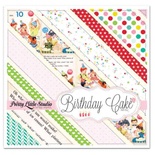 Набор бумаги  для скрапбукинга от Pretty Little Studio, односторонняя  - Birthday Cake Paper Pack