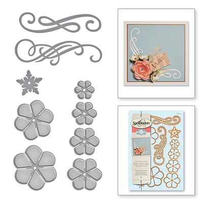 Ножи от Spellbinders - Cinch and Go Flowers