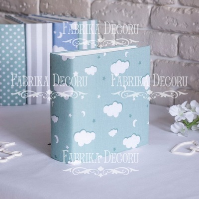 Заготовка альбома в мягкой обложке Мятные облака, TM Fabrika Decoru
