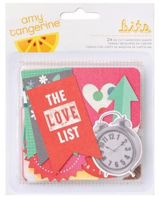 Набор высечек от American Crafts -Cut & Paste, Amy Tangerine