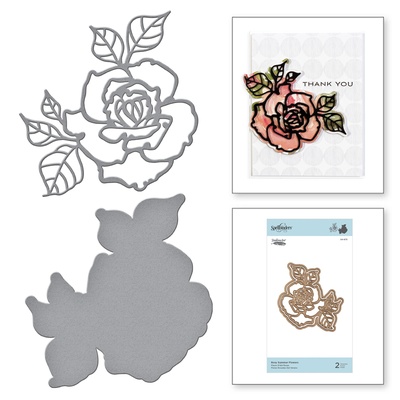 Нож для вырубки от Spellbinders -  Rosy Summer Flowers